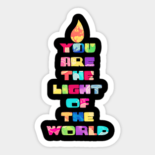 Light of the World Godspell Musical Sticker